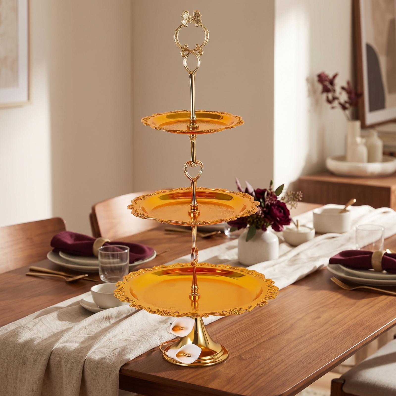 Cupcake Stand Tier - Support à dessert multi-niveaux en métal