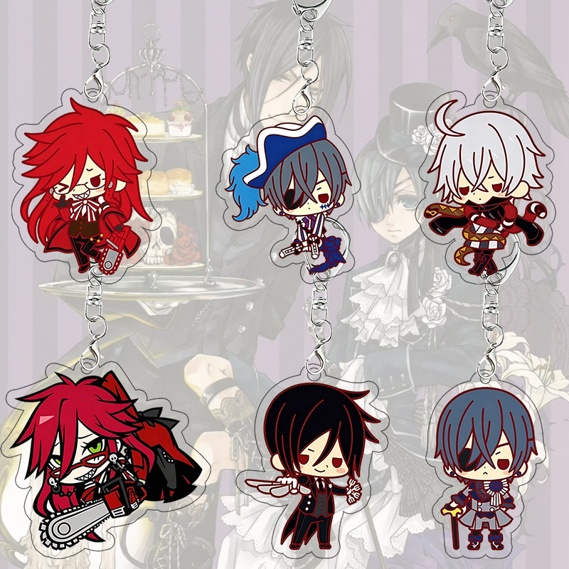 Supply Event - Porte-clés en acrylique Black Butler, Grell