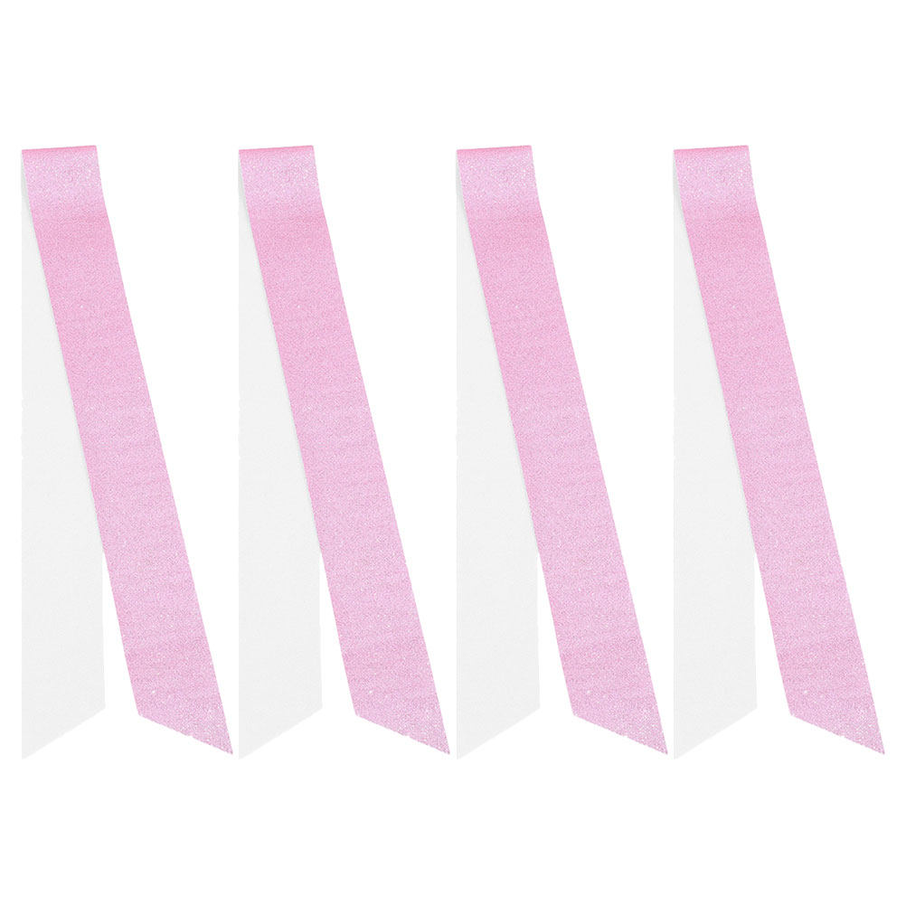 4 Pièces de Ceintures Pailleté - Birthday Sash Glitter avis et prix