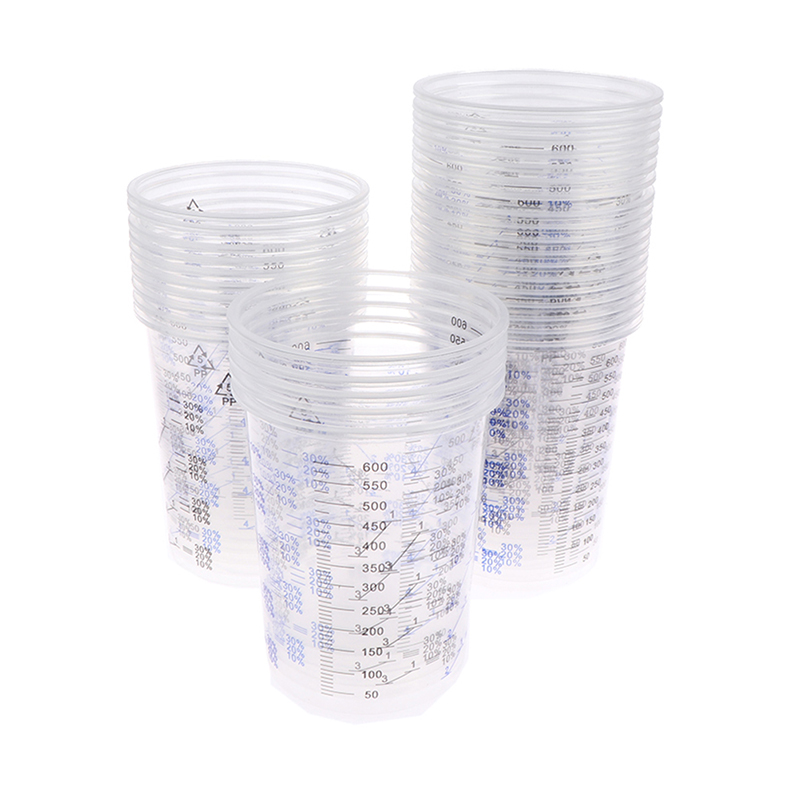 Gobelet de peinture en plastiq - Plastic Cup 50Pcs avis et prix