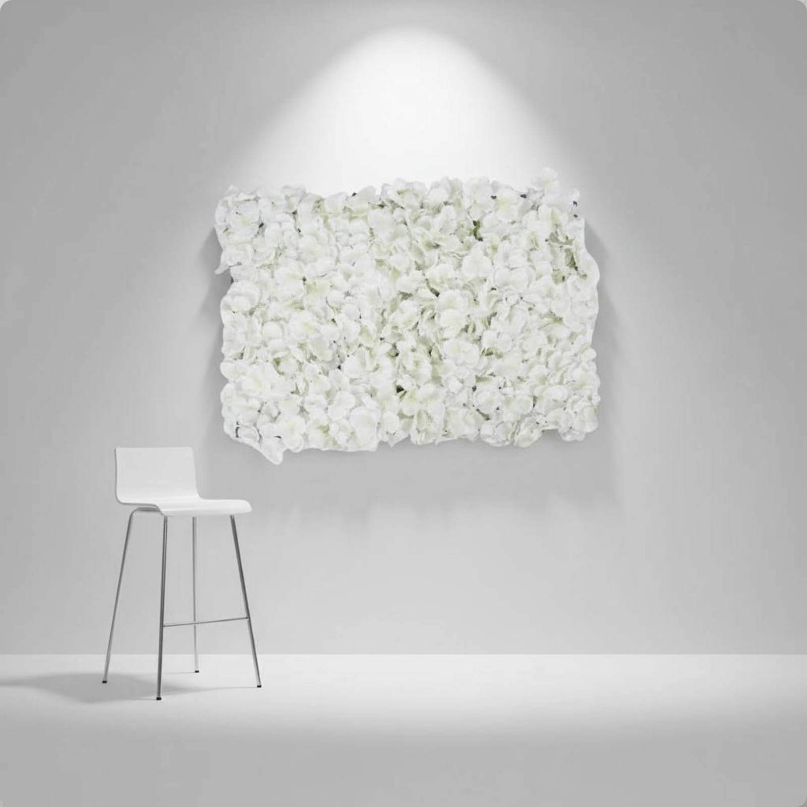 Panneau mural de fleurs artifi - Flower Wall Panel avis et prix
