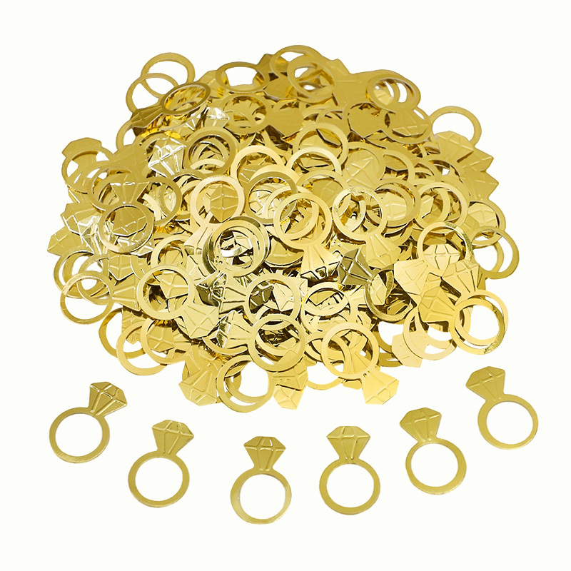 50 pièces/sac Confettis en for - Papercraft Supply Confetti avis et prix