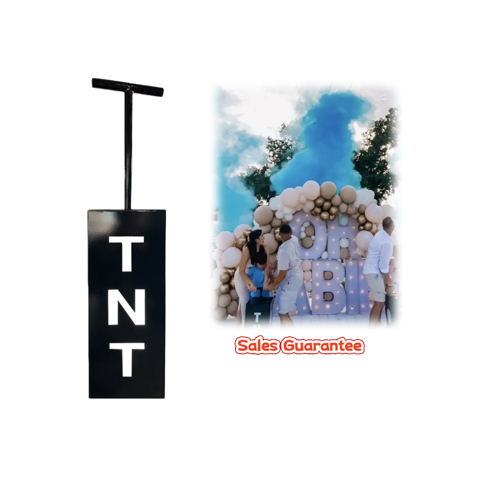 Kit de révélation du sexe TNT  - Confetti Cannon Tube avis et prix