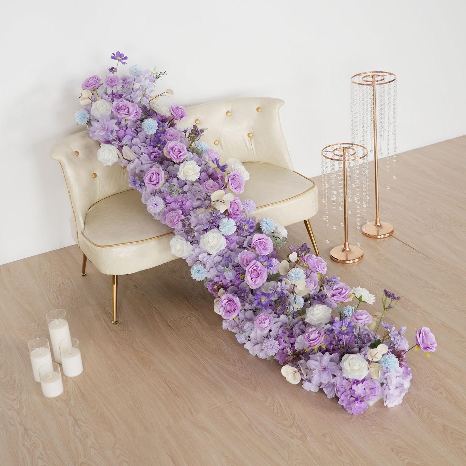 Uflower 1m/2m Rose Hortensia f - Flower Wall Panel avis et prix