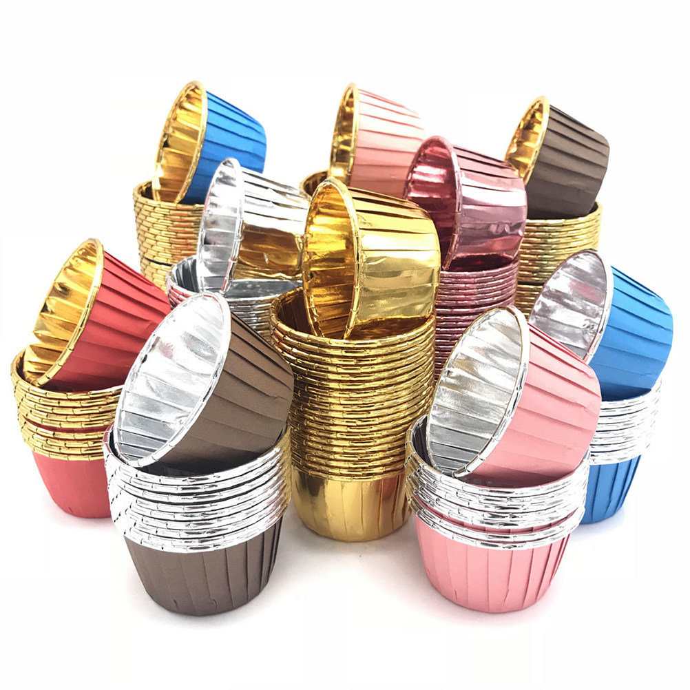50 moules à gâteau en papier c - Plastic Cup 50Pcs avis et prix